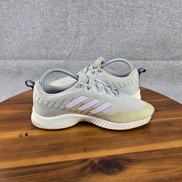 Adidas Womens Cloudfoam Pure Running Shoes Sneakers Purple/Gray 7.5 EVM 004001 - Picture 13 of 14